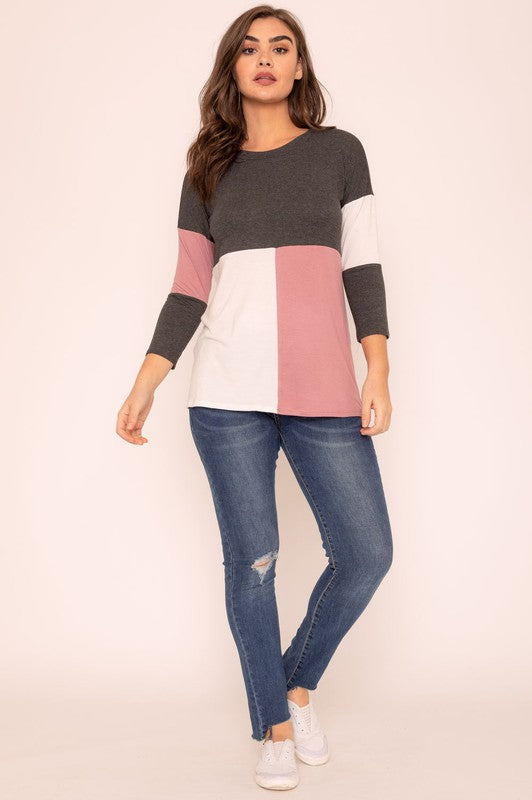 Color Block Tunic