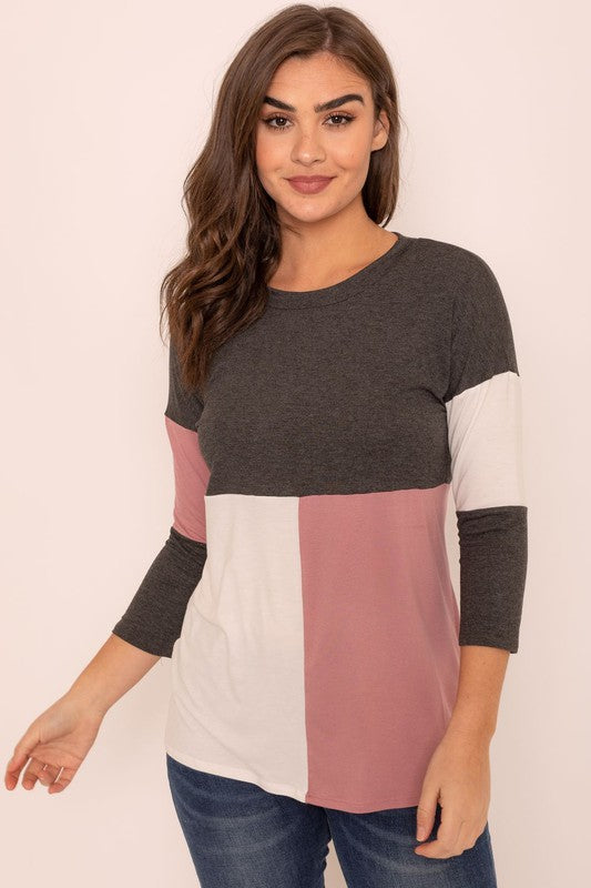 Color Block Tunic