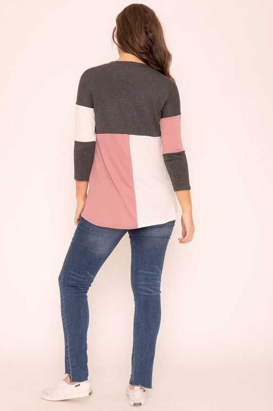 Color Block Tunic