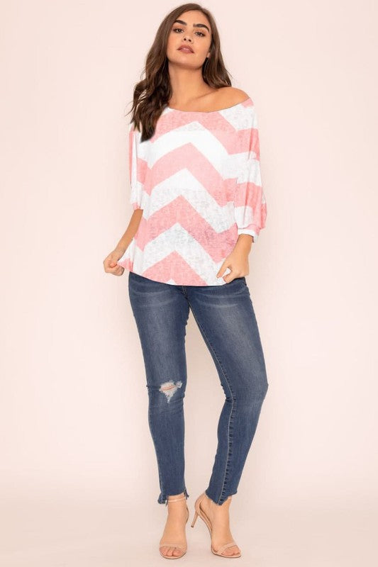 Chevron Dolan Tunic