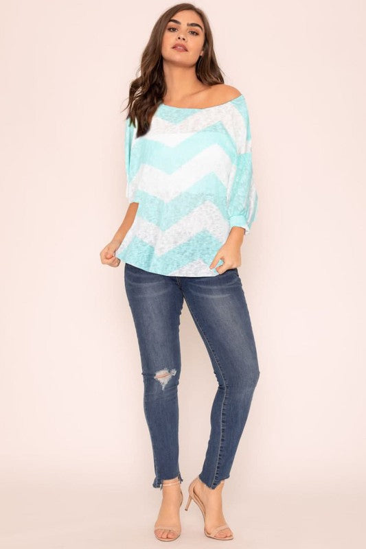 Chevron Dolan Tunic