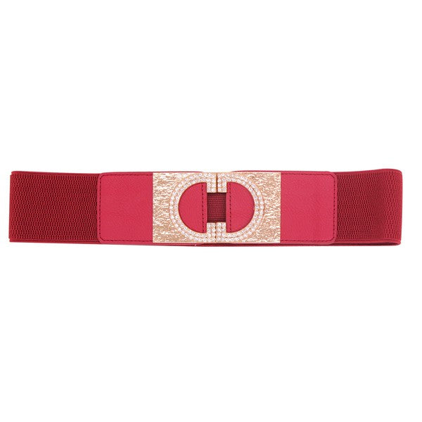 RED FASHION BELT