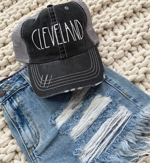 Rae Dunn Inspired Cleveland Trucker Hat