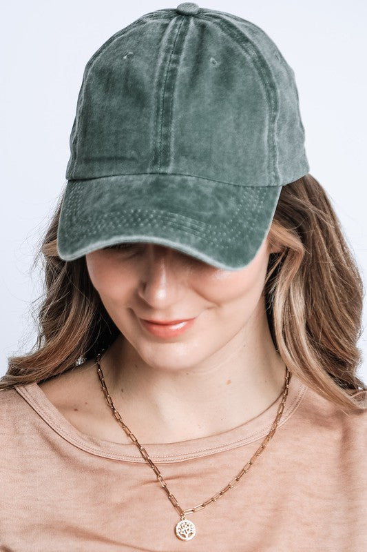 VINTAGE BASIC WASHED CAP