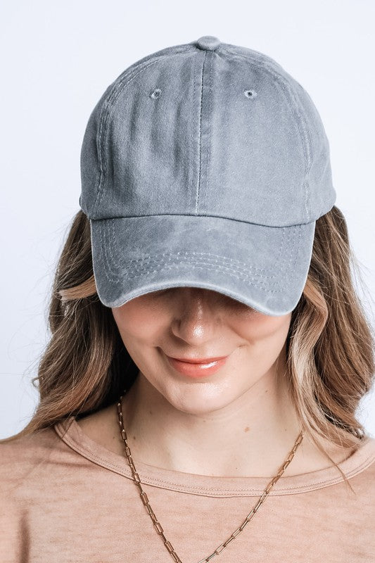 VINTAGE BASIC WASHED CAP