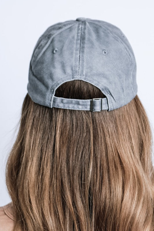 VINTAGE BASIC WASHED CAP