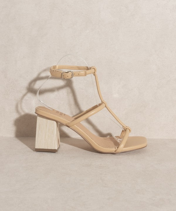 OASIS SOCIETY Sofia - Wooden Heel Sandals