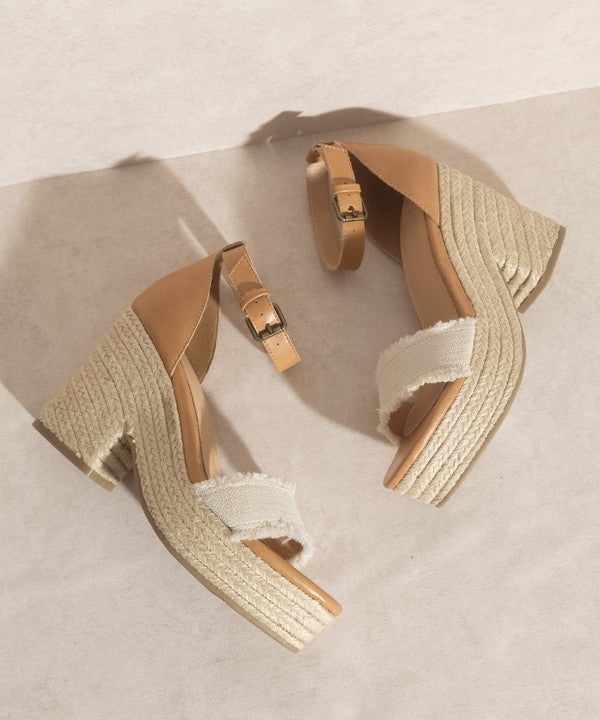 OASIS SOCIETY Riley - Espadrille Platform Sandal