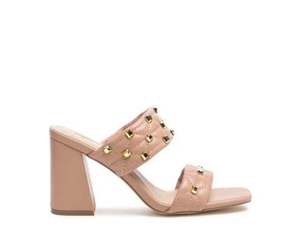 FISCHER BLOCK HEEL SANDALS