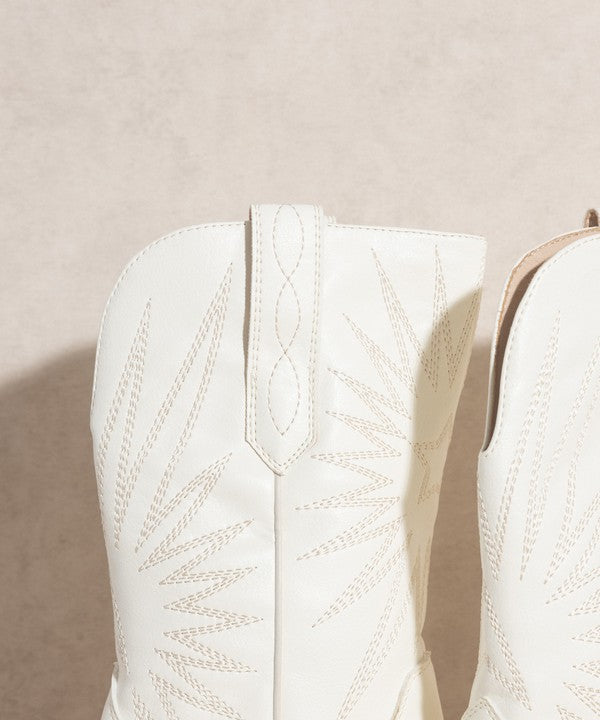 OASIS SOCIETY Emersyn - Starburst Embroidery Boots