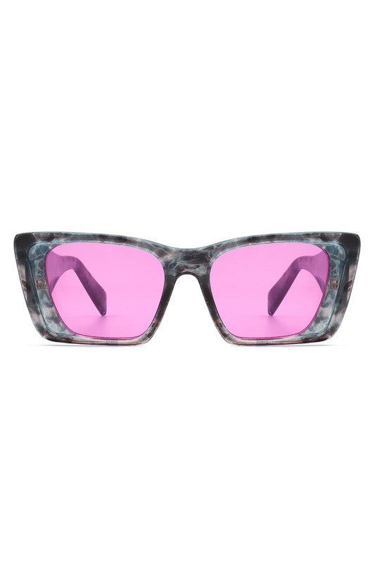 Square Retro Oversize Fashion Cat Eye Sunglasses