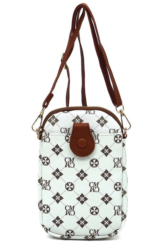 CM Monogram Mini Crossbody Bag Cell Phone Purse