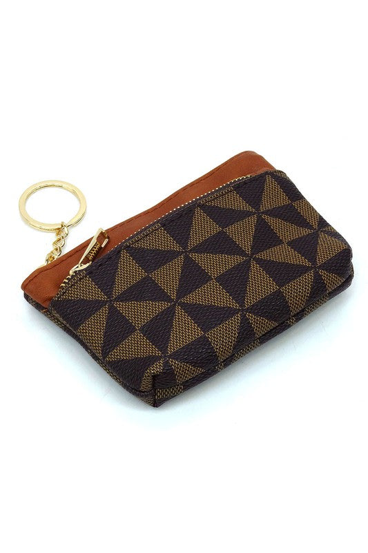 PM Monogram Keychain Coin Purse