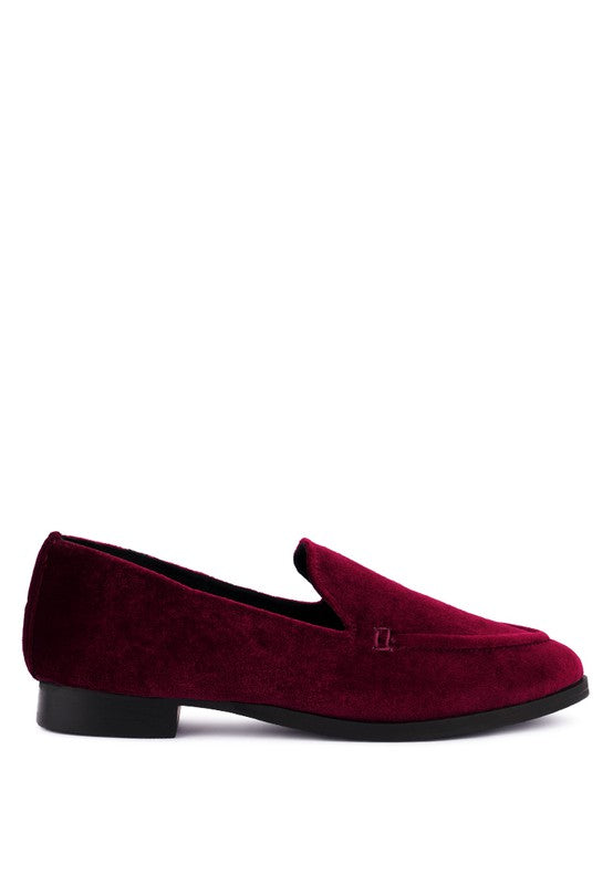 LUXE-LAP Velvet Handcrafted Loafers