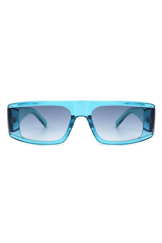 Rectangle Flat Top Retro Fashion Sunglasses