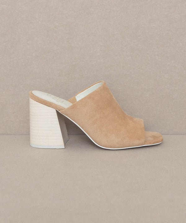 Oasis Society Kathleen - Block Heel Slides