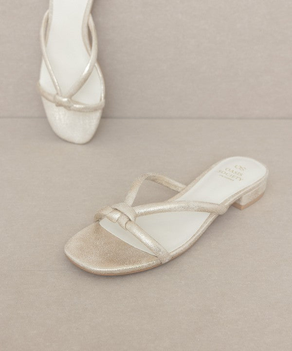 Oasis Society Ada - Delicate Knotted Flat Sandal