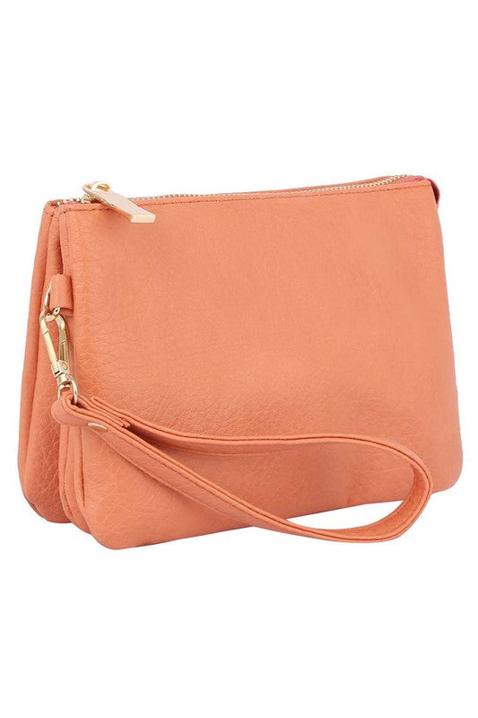 Convertible Clutch Crossbody Bag Wristlet