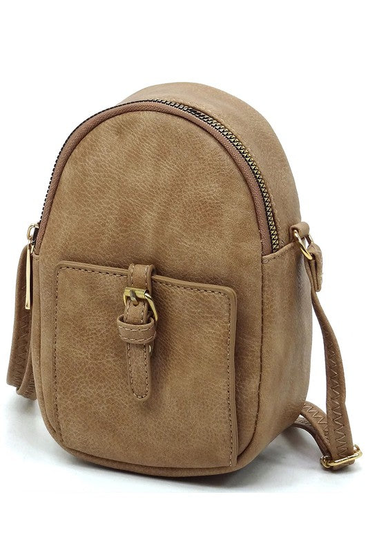 Fashion Buckle Mini Crossbody Bag