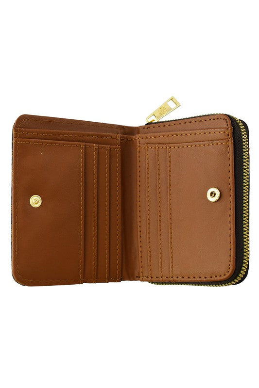 PM Monogram Accordion Bi-fold Wallet