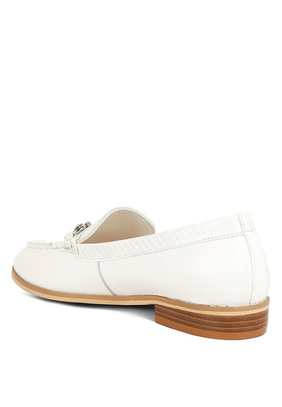 Holda Horsebit Embelished Loafers