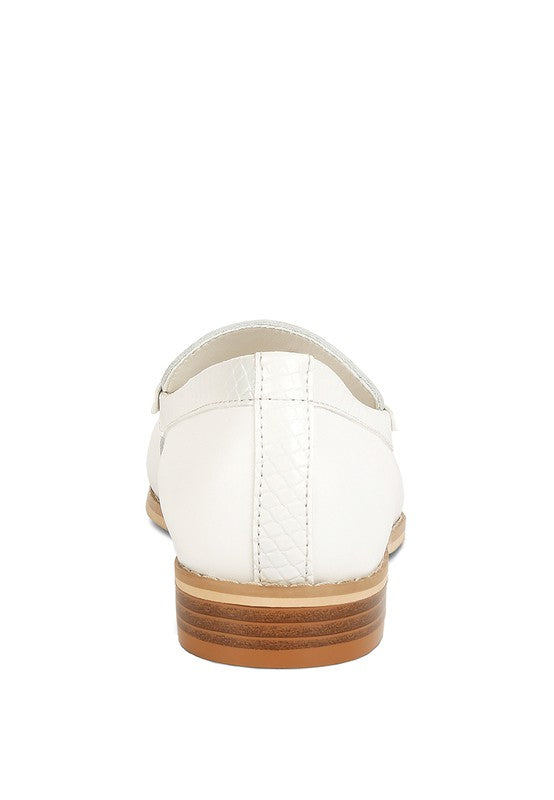 Holda Horsebit Embelished Loafers