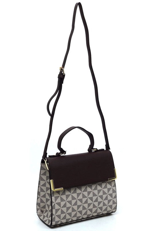 PM Monogram Top Handle Satchel