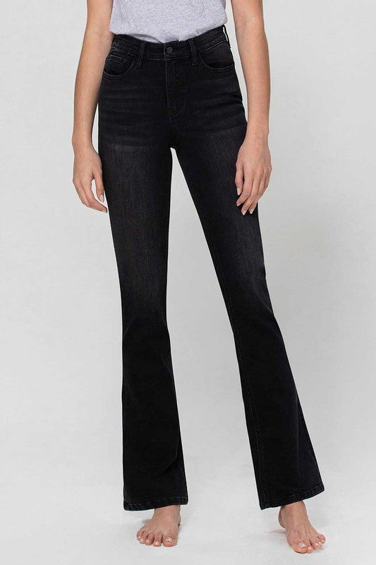 High Rise Slim Bootcut Jean