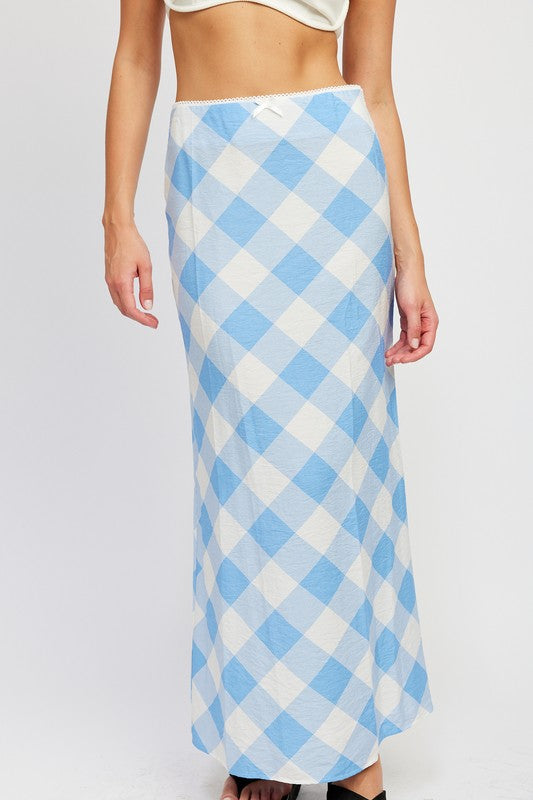 BIAS MAXI SKIRT