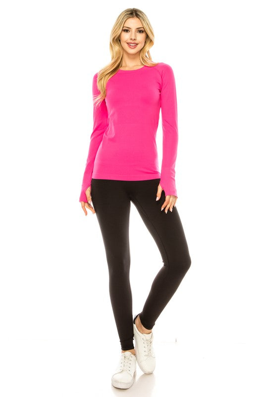 Long Sleeve Workout Shirts for Women