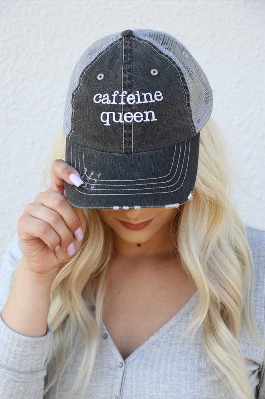 Caffeine Queen Trucker Hat