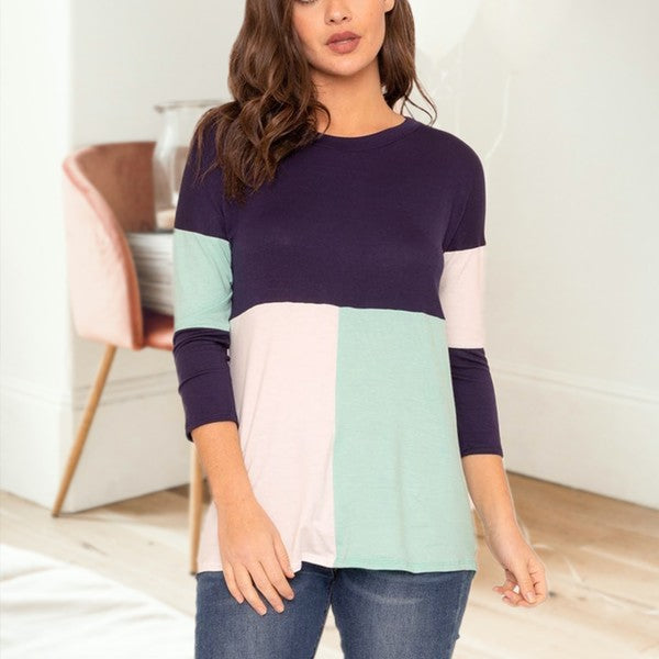 Color Block Tunic