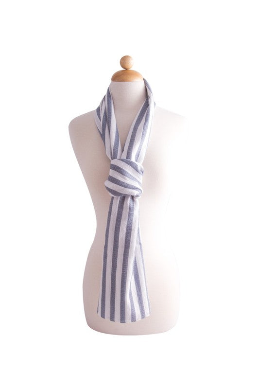 CASUAL STRIPPED SCARF