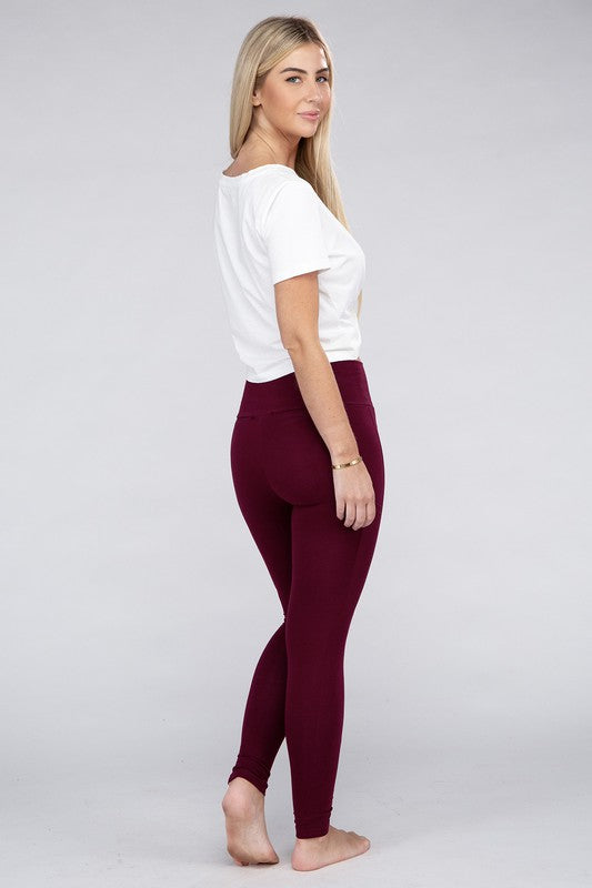 Active Leggings Featuring Concealed Pockets