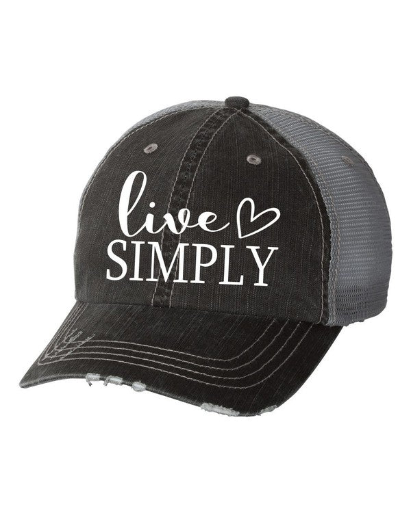 Live Simply Trucker Hat