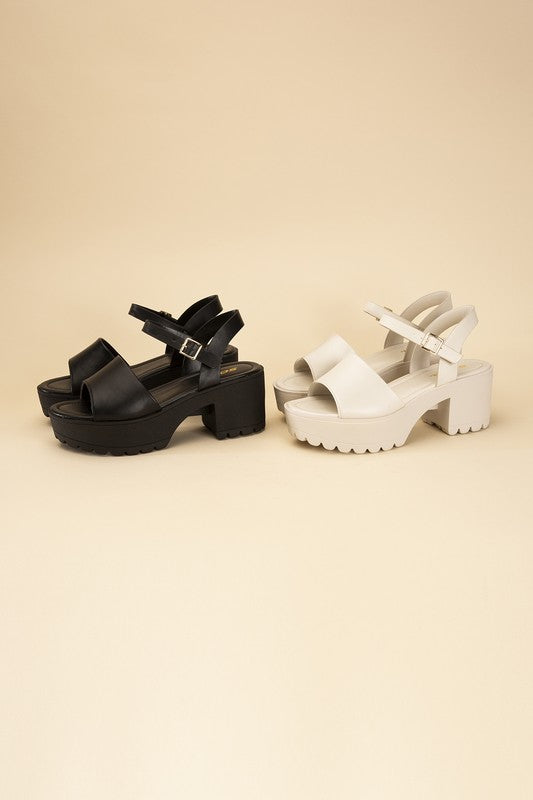 STACIE-S Platform Sandals