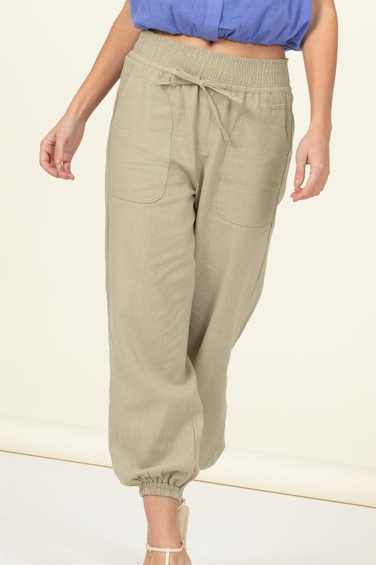 PAUSE AND REFLECT HIGH WAIST PANTS