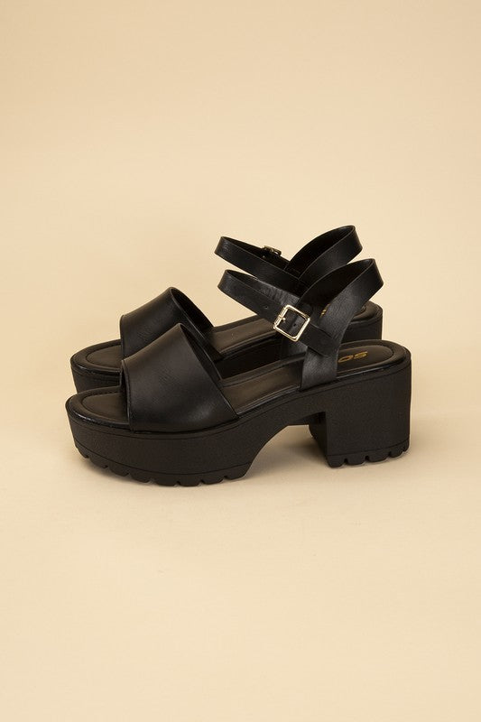 STACIE-S Platform Sandals