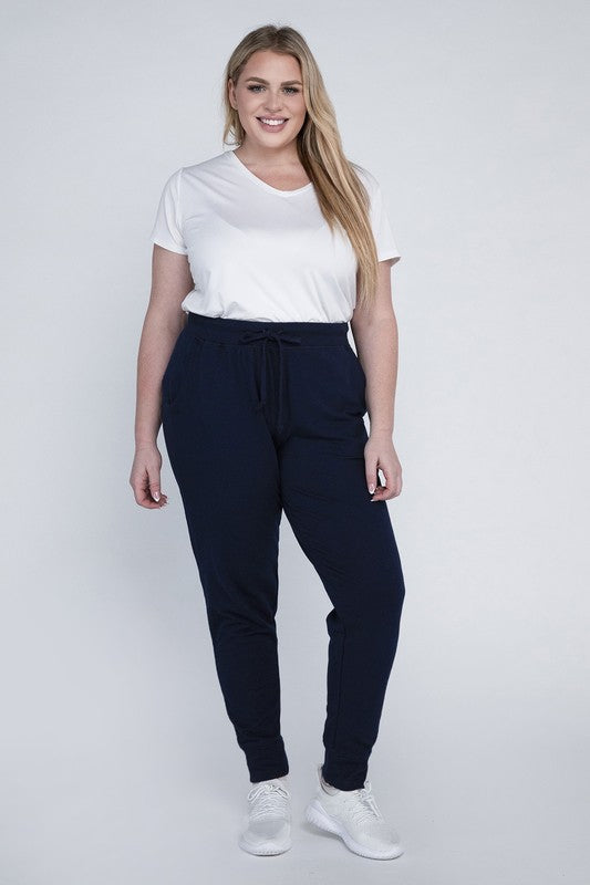 Plus-Size Jogger Pants